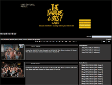 Tablet Screenshot of gallery.nowherebar.com